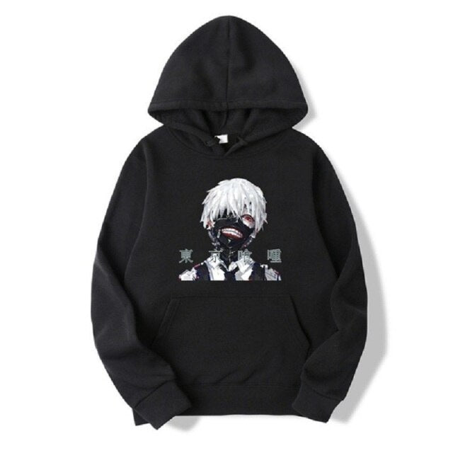 Sweat A Capuche Manga Tokyo Ghoul Masque noir