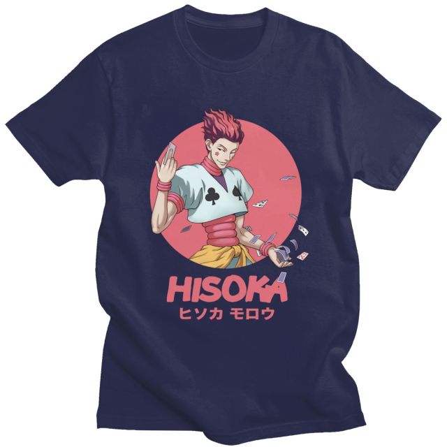 T-Shirt Maglietta Hunter x Hunter Hisoka Carte