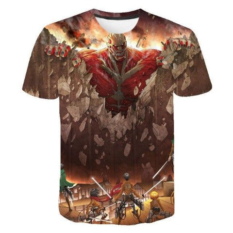 T-Shirt Titan Colossal attaque des titans