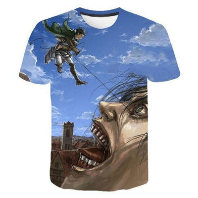 T-Shirt Livaï Ackerman Attaque des Titans
