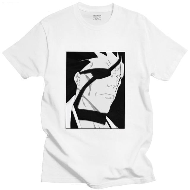 T-Shirt Zaraki Kenpachi Manga Bleach (8 coloris) Floqué Adulte Homme Femme Courtes Manches