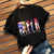 Manga Fairy Tail flocado camiseta de manga corta para mujer adulta