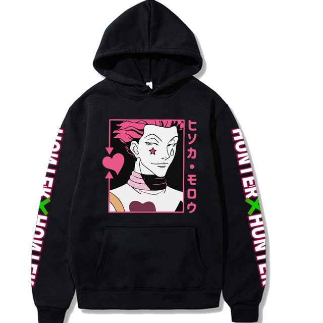 Sweatshirt Hisoka Hxh noir