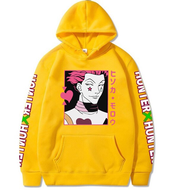 Sweatshirt Hisoka Hxh jaune