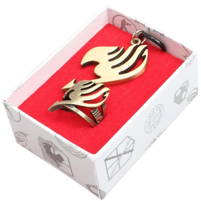 Collier Fairy Tail Or