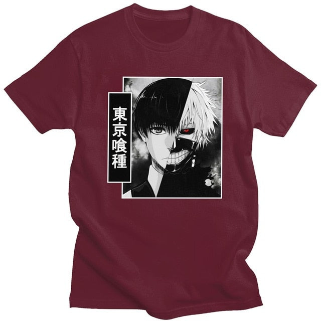 T-Shirt Maglietta Tokyo Ghoul Ken Kaneki