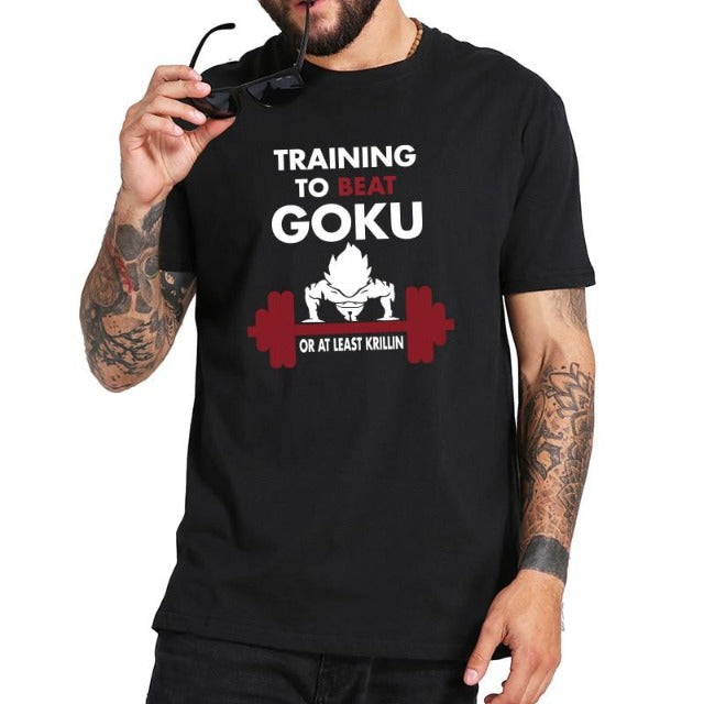 T-Shirt Training To Beat Goku