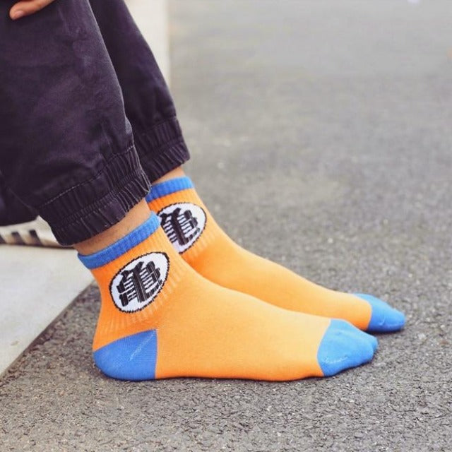 Chaussette Dragon Ball Adulte Hautes Originales Homme Femme Manga