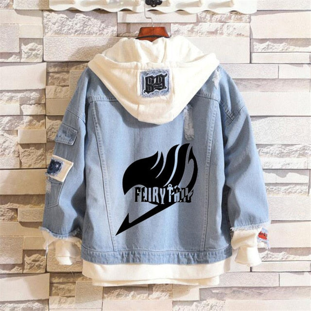 Veste en Jean Fairy Tail