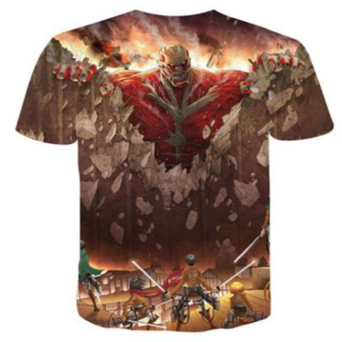 T-Shirt Titan Colossal attack on titan