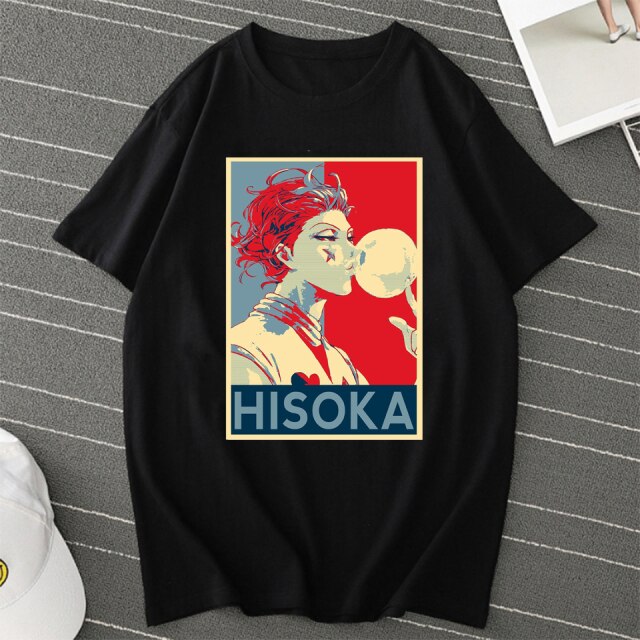 T-Shirt Maglietta Hunter x Hunter Hisoka El Mago Nero