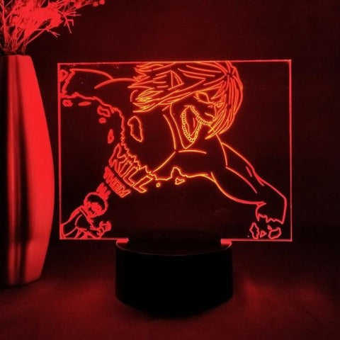 Lampe Eren Titan Assaillant