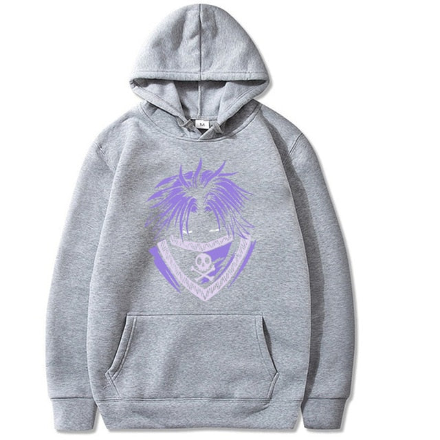 Sweatshirt A Capuche Feitan Manga Hunter x Hunter gris