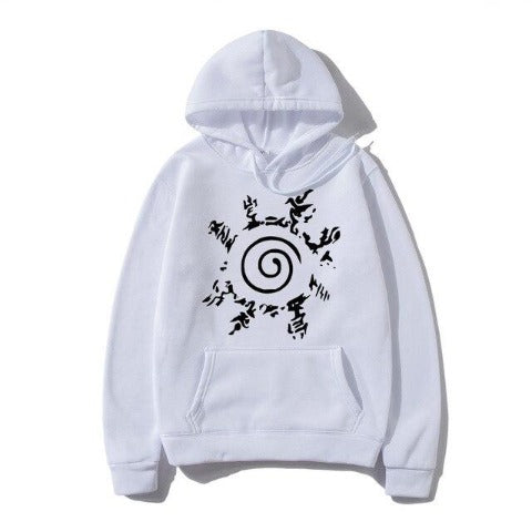 Sweat Naruto Shippuden blanc