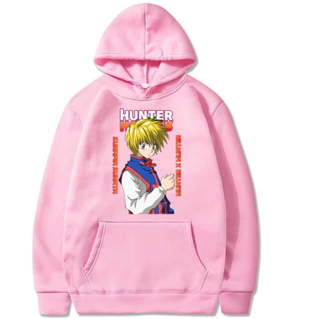 Sweatshirt A Capuche Kurapika Manga HxH rose
