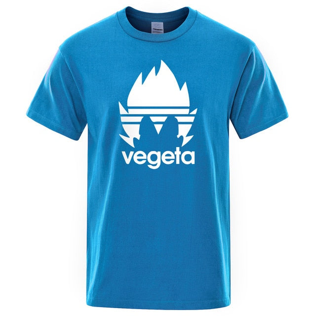 T-Shirt Vegeta (7 coloris) Floqué Adulte Homme Femme Courtes Manches Manga Dragon Ball Z