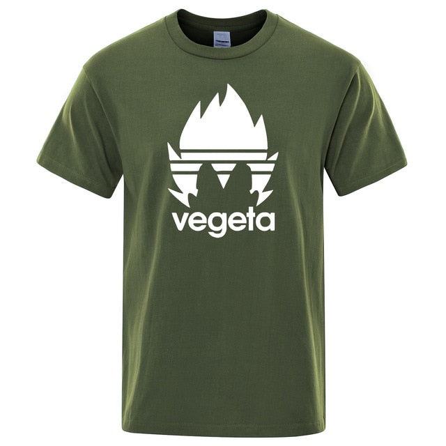 T-Shirt Vegeta (7 coloris) Floqué Adulte Homme Femme Courtes Manches Manga Dragon Ball Z