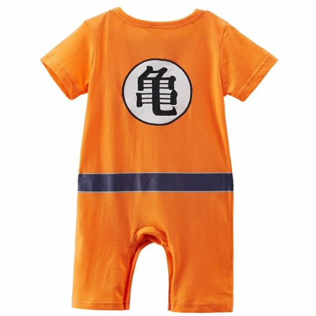 Pyjama Bébé DBZ avec Bavoir