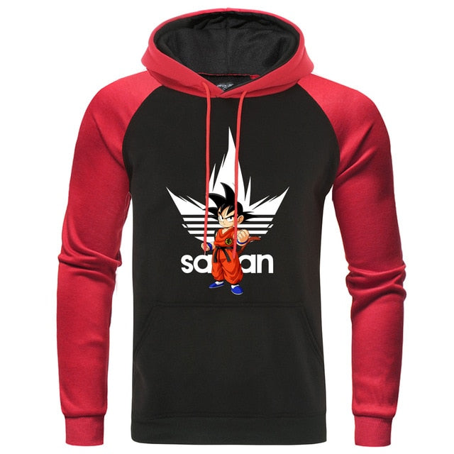 Sweat Adidas Dragon Ball Z noir rouge