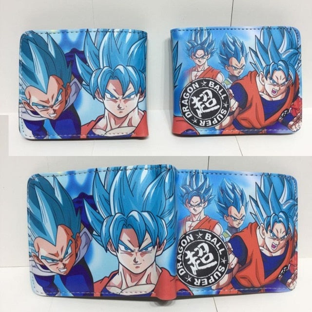 Portefeuille Vegeta & Goku Blue