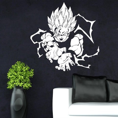 Sticker Goku Kaméhaméha