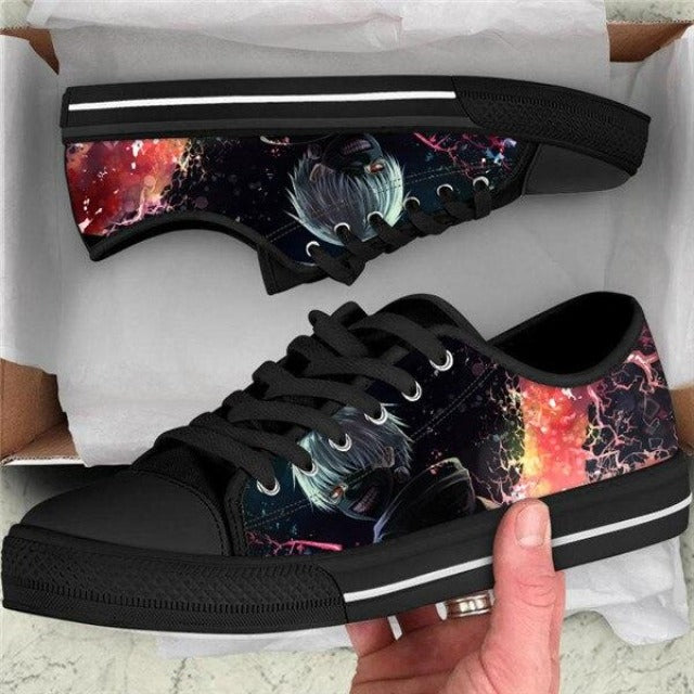 Chaussures Ken Kaneki Tokyo Ghoul Baskets Sneakers Adulte Homme Femme
