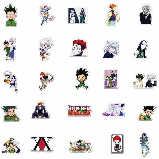 Autocollants Hunter x Hunter Pack