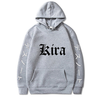 Pull Kira Manga Death Note A Capuche Adulte Homme Femme Longues Manches