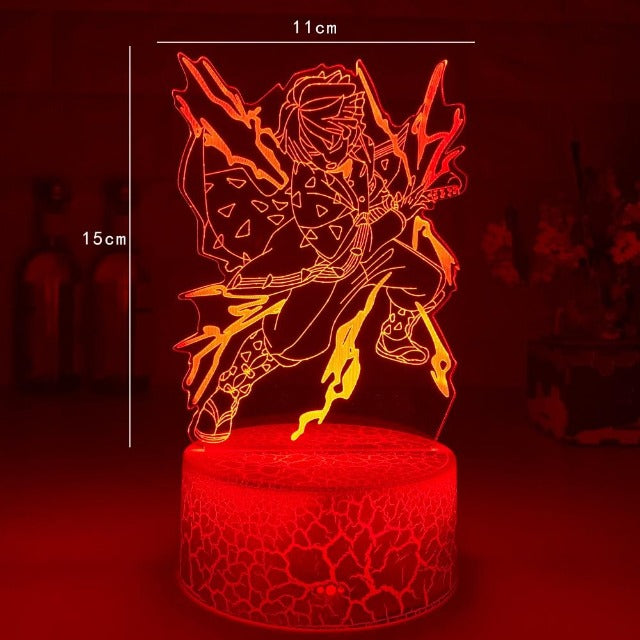 Lampe Demon Slayer Zenitsu Agatsuma