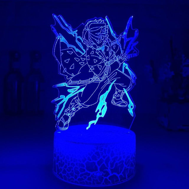 Lampe Demon Slayer Zenitsu Agatsuma