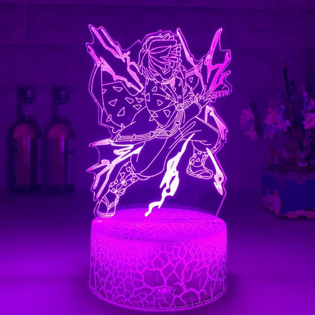 Lampe Demon Slayer Zenitsu Agatsuma