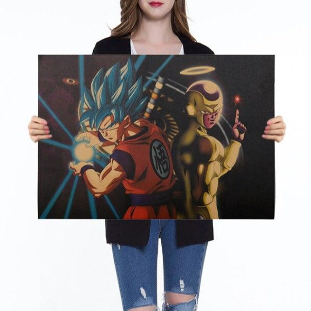 Affiche Freezer & Goku