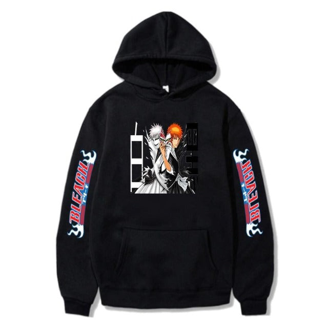 Sweatshirt Bleach noir