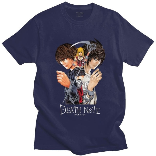 T-Shirt Maglietta Death Note Light X Elle