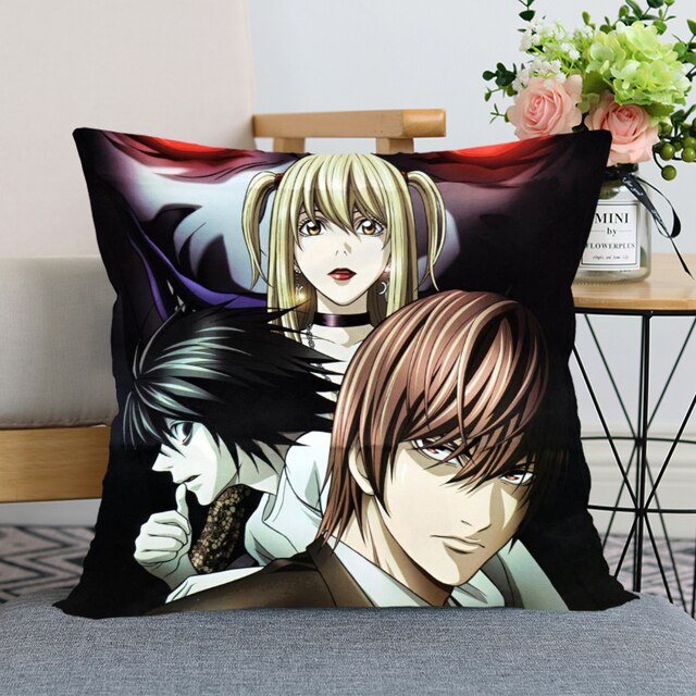 Funda de almohada de personajes de Death Note