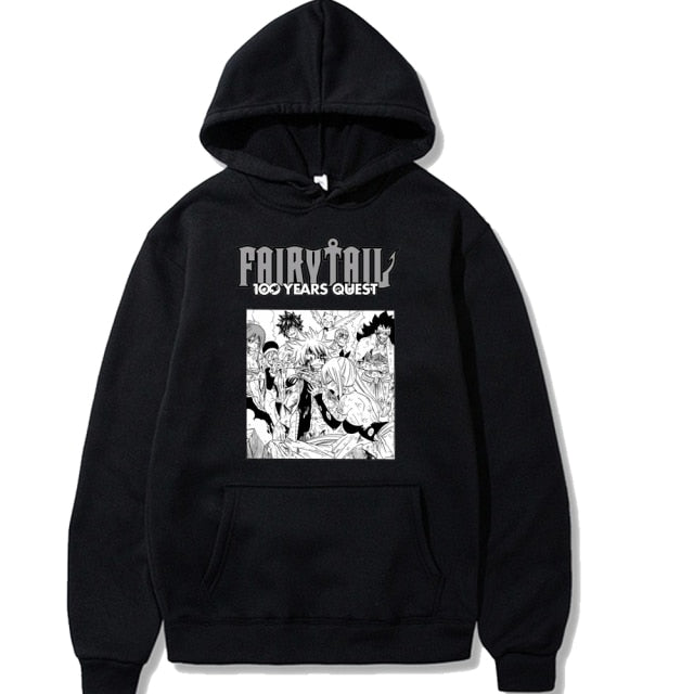 Sweatshirt Homme Fairy Tail noir