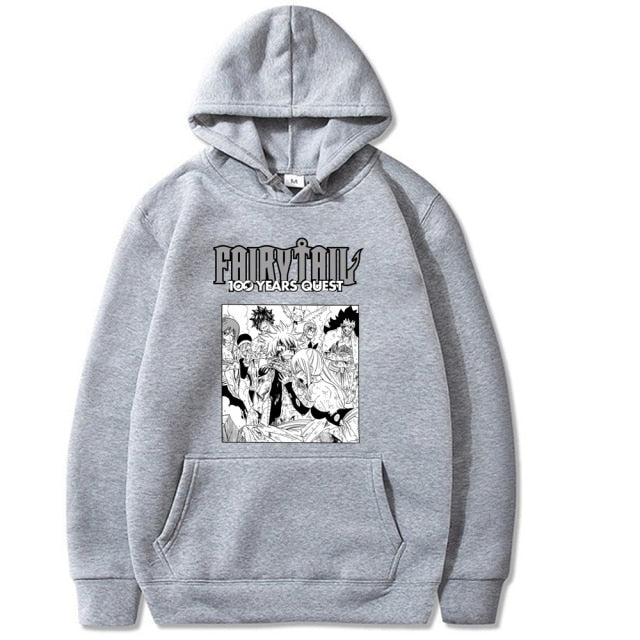Sweatshirt Homme Fairy Tail gris