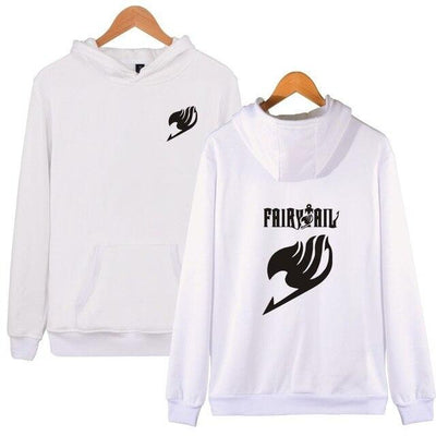 Pull  A Capuche Manga Fairy Tail Adulte Homme Femme Longues Manches