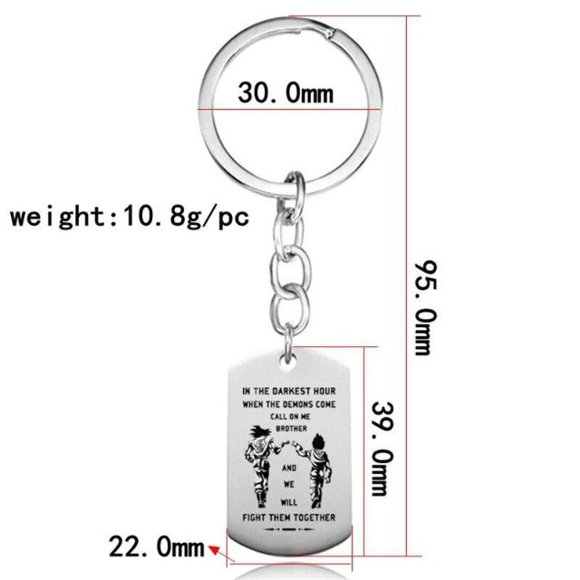 Porte Clé Goku & Vegeta