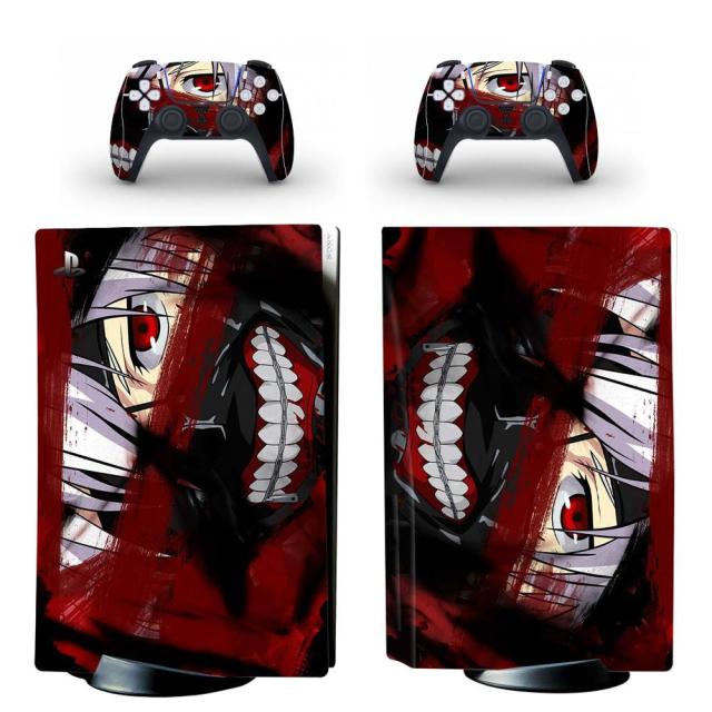 Sticker PS5 Tokyo Ghoul Autocollant Console &amp; Manette
