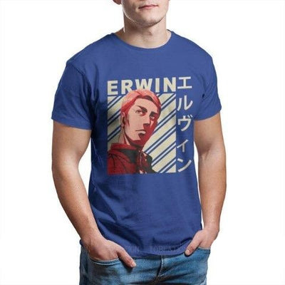 T-shirt Erwin Smith bleu