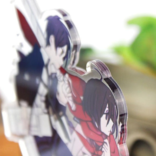 Figurine Eren x Mikasa Attaque des Titans