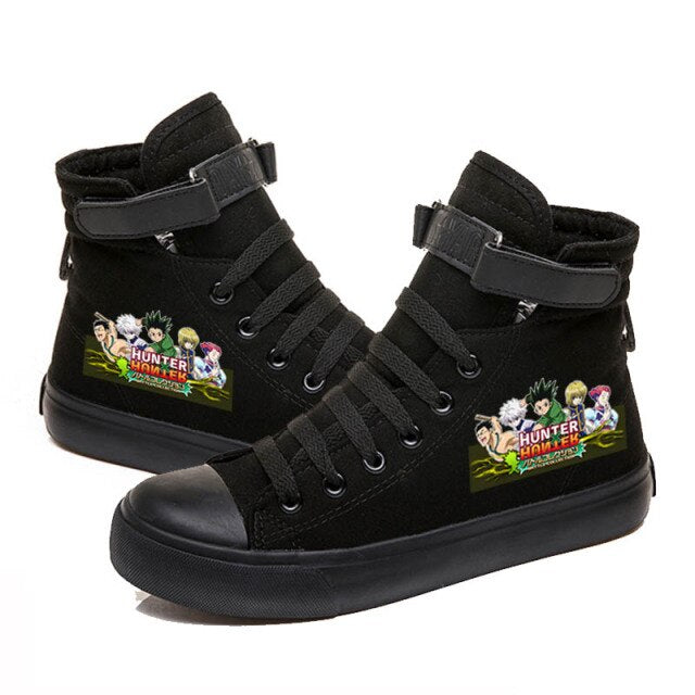 Chaussures Fermées Hautes Hunter x Hunter Personnages Baskets Sneakers Adulte Homme Femme