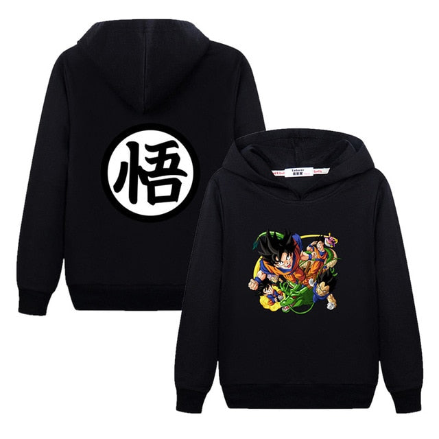 Sweat Enfant DBZ NOIR