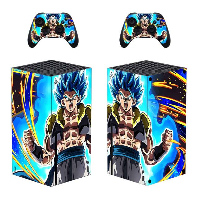 Sticker Xbox Gogeta Bleu