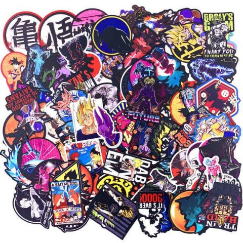 Stickers Dragon Ball (100 pièces)