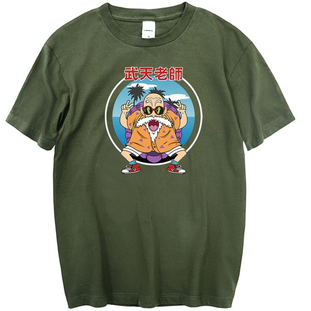 T-Shirt Maglietta Dragon Ball Z Maestro Muten