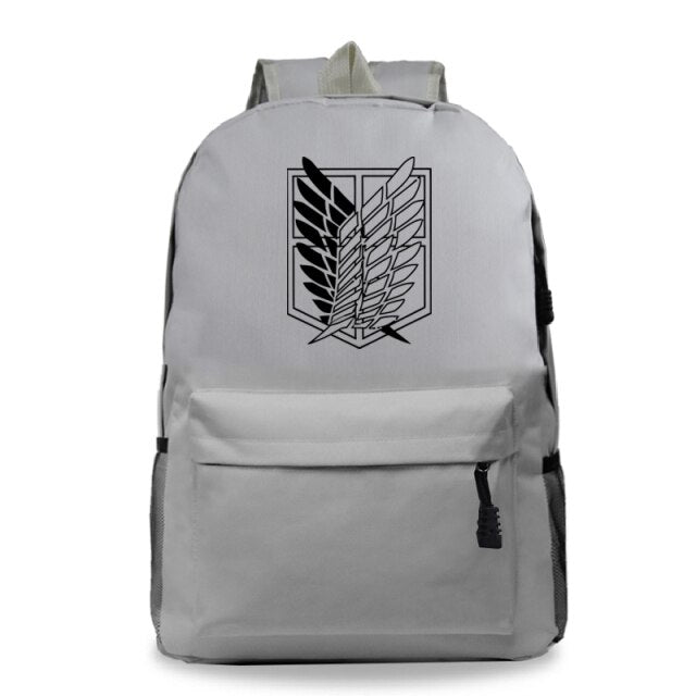 Attack on Titan - Sac à dos Eren Jaeger | L'Attaque des Titans Attack on Titan - Sac à dos Eren Jaeger | L'Attaque des Titans
