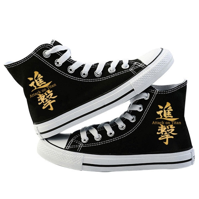 Chaussures Attack on Titan Kanji