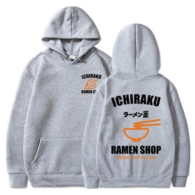 Ichiraku Ramen Shop Felpa Uomo Adulto Donna Manica Lunga Naruto Manga Maglione